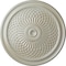 Ekena Millwork Trinity Ceiling Medallion (Fits Canopies up to 3"), Hand-Painted Flash Blue, 22"OD x 1 3/4"P CM22TNFBS - alternate 1